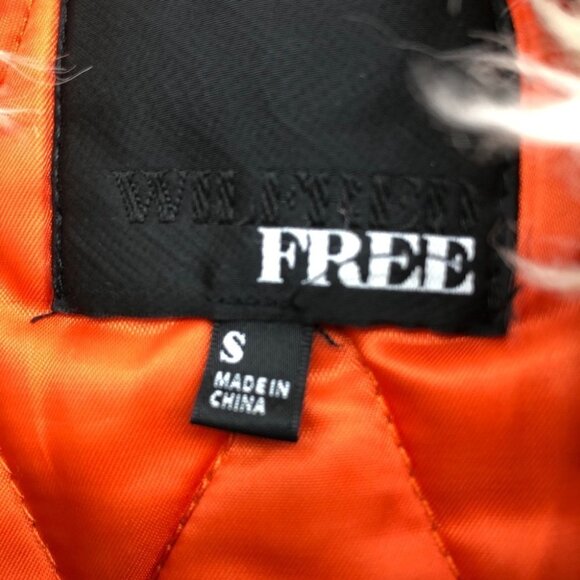 Wilfred free bomber puffer  jacket zippered hood - Picture 3 of 14
